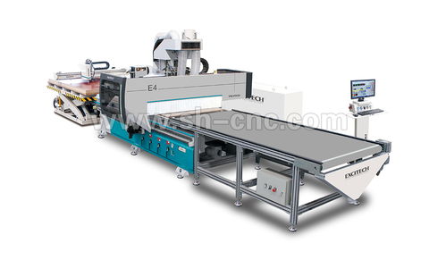 板式家具行業(yè)專(zhuān)用開(kāi)料設(shè)備 大板套材 帶自動(dòng)貼標(biāo) 解放勞動(dòng)力